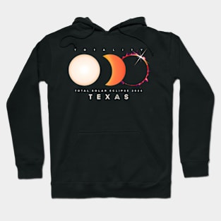 Solar Eclipse 2024 Texas Total Eclipse America Hoodie